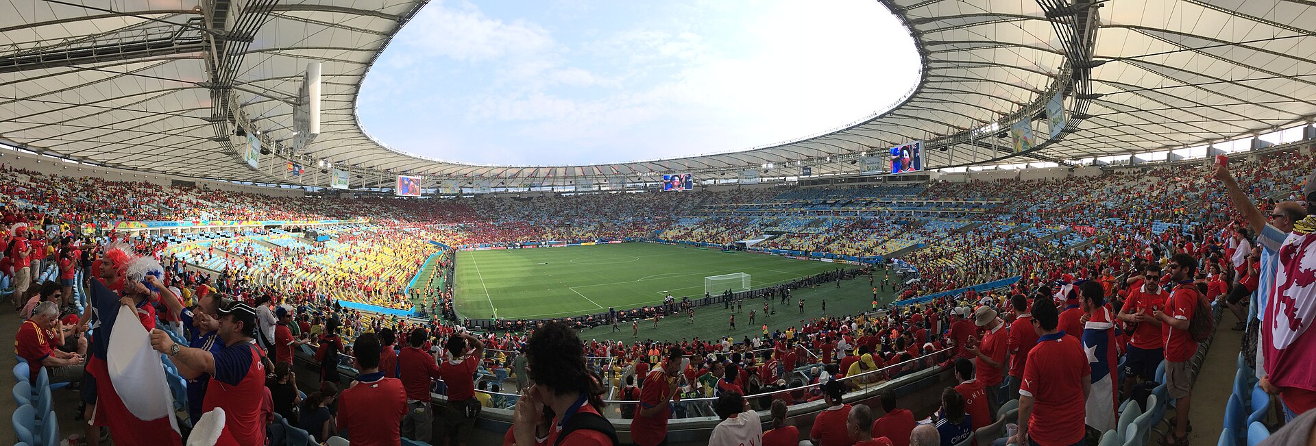 Panorámica del estadio Maracaná